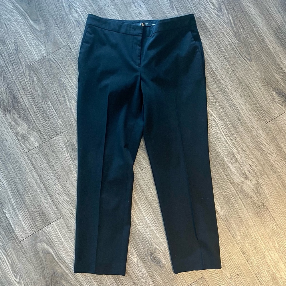 Ann Taylor Kate fit straight-leg trouser pants.